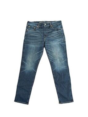 American Eagle AR Flex+ Jeans Men’s 36x32 Slim Stretch Medium Wash Denim